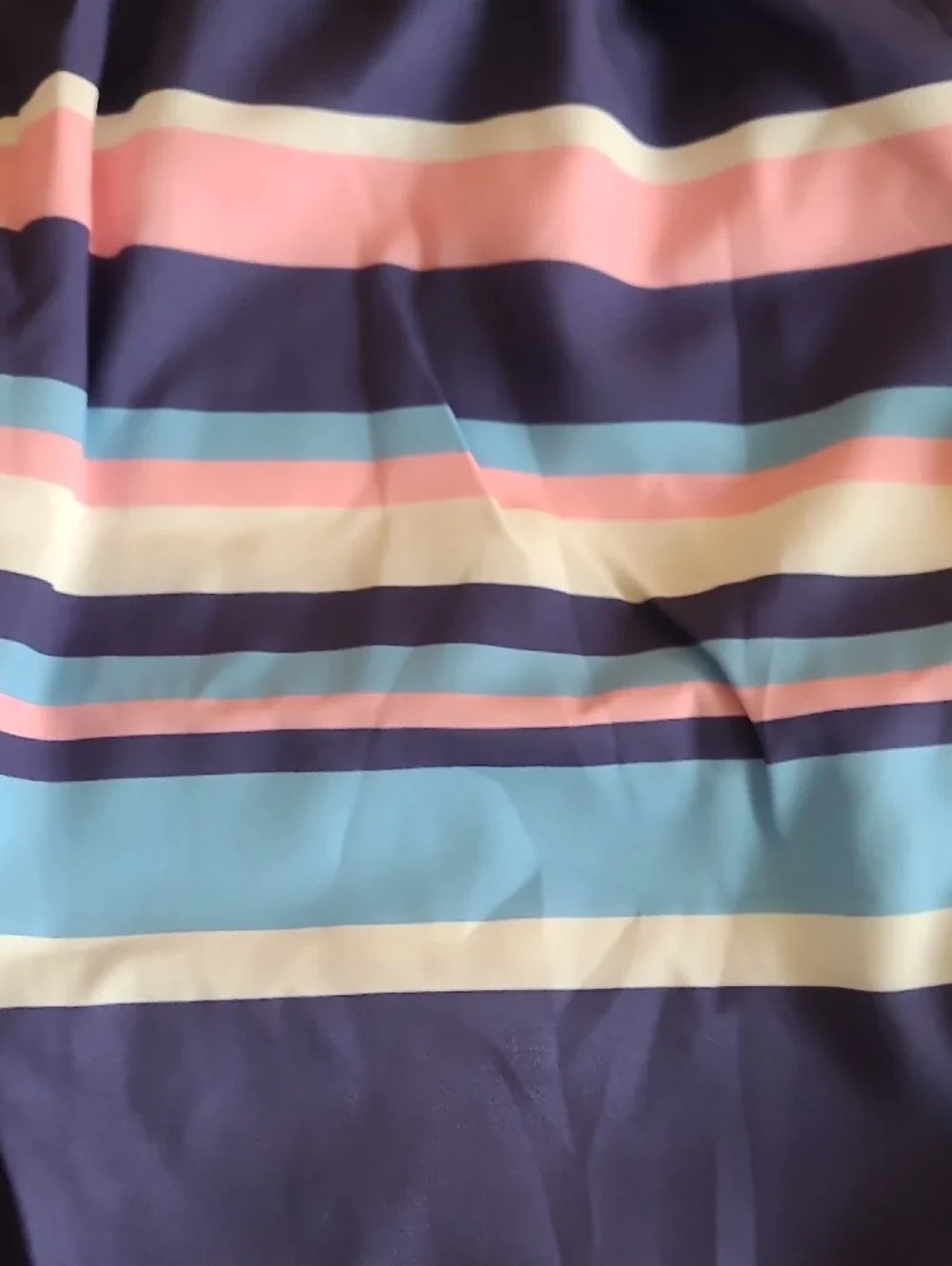 Purple Stripe Men's Swim Shorts